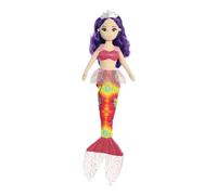 AURORA, 33338, Tie Dye Sea Sparkles Harmony, 18In, Soft Toy, Purple - Plush Soft Toy