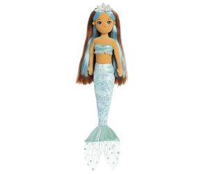 Aurora, 33379, Sea Sparkles Estrella 18In, Soft Toy, Blue & Brown