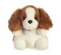 AURORA, 33533, Palm Pals Lady Spaniel Dog, 5In, Soft Toy, Brown & White,Medium