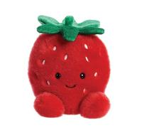 Aurora, 33573, Palm Pals Juicy Strawberry 5In, Soft Toy, Red