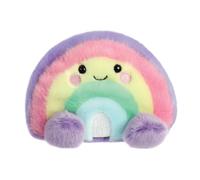 Aurora, 33577, Palm Pals Vivi Rainbow 5In, Soft Toy, Pink, Purple, Yellow