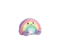 Aurora, 33577, Palm Pals Vivi Rainbow 5In, Soft Toy, Pink, Purple, Yellow