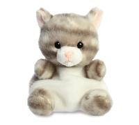 Aurora, 33614, Palm Pals Silver Kitty Cat, 5In, Soft Toy, Grey & White