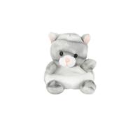 Aurora, 33614, Palm Pals Silver Kitty Cat, 5In, Soft Toy, Grey & White