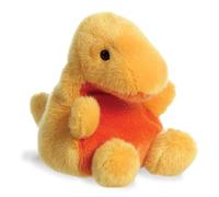 Aurora, 33618, Palm Pals Thunder Bronto Dinosaur, 5In, Soft Toy, Yellow