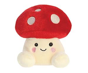 Aurora, 33767, Palm Pals Amanita Mushroom, 5In, Soft Toy, Red & Beige
