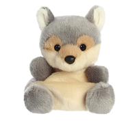 AURORA, 33774, Palm Pals Lucian Wolf, 5In, Soft Toy, Multi-Coloured
