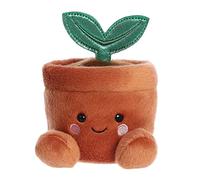 Aurora, 33793, Palm Pals Terra Potted Plant, 5In, Soft Toy, Brown
