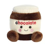 AURORA, 33937, Palm Pals Silky Chocolate Spread, 13cm, Soft Toy, White & Brown
