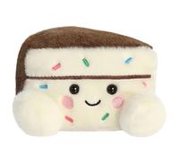 Aurora, 33938, Palm Pals Sprinkles Cake Slice 5In, Soft Toy, White