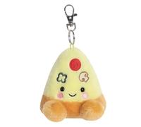 AURORA 34124, Palm Pals Peppa Pizza Clip-On, 10cm, Soft Toy, Yellow