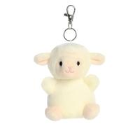 AURORA, 34139, Palm Pals Woolly Lamb Clip-On, 10cm, Soft Toy, White