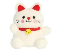 AURORA 34170, Palm Pals Kota Lucky Cat, 13cm, Soft Toy, White