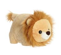 AURORA -34262- Spudsters Logan Lion Soft Toy-24cm- Beige - Fun Collectable Plush for Kids and Adult Collectors - Perfect for Birthdays, Gifts or Any occasion