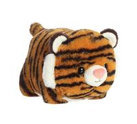 AURORA - 34266 - Spudsters Tiffany Tiger Soft Toy - 24cm -Orange and Black - Fun Collectable Plush for Kids and Adult Collectors - Perfect for Birthdays, Gifts or Any occasion