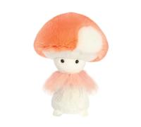 Aurora, 34276, Sparkle Tales Pretty Salmon Fungi Friends 9In, Soft Toy, Peach & White