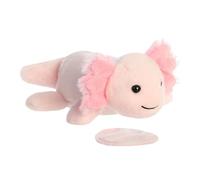 AURORA - 34373 - Shoulderkins Axel Axolotl Soft Toy - 15cm - Pink - Fun Buddy that Can Go Everywhere with You - Perfect for Kids 1+ Year - Ideal for Birthdays, Gifts or any occasion