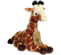 Aurora, 35004, Eco Nation, Giraffe, 8.5In, Soft Toy, Brown White