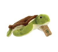 Aurora, 35018, Eco Nation, Turtle, 10.5In, Soft Toy, Green & Brown