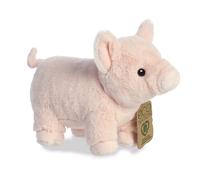 Aurora, 35025, Eco Nation Pig 9.5In, Soft Toy, Pink