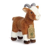Aurora, 35052 Eco Nation Goat, 10.5In, Recycled Soft Toy, Brown, 26cm