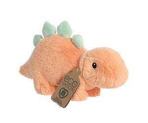 Aurora, 35058, Eco Nation Steggy Stegosaurus Dinosaur, 8In, Soft Toy, Orange