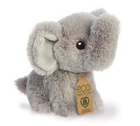 Aurora, 35067, Eco Nation Mini Elephant, 5In, Soft Toy, Grey