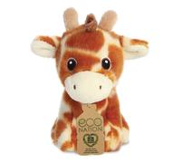 Aurora, 35068, Eco Nation Mini Giraffe, 5In, Soft Toy, Brown