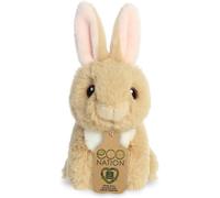 Aurora, 35074, Eco Nation Mini Tan Bunny, 5In, Soft Toy, Brown