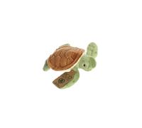 Aurora, 35089, Eco Nation Mini Turtle, 5In, Recycled Soft Toy, Brown & Green