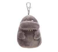 Aurora, 60255, Moomin Official Merchandise, The Groke, 4In, Key Clip, Grey