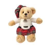 Aurora, 60321, Scottish Souvenir Teddy Bear, 8In, Soft Toy, Multi-Colour - Plush Soft Toy