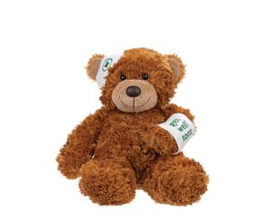 AURORA, 60384, Bonnie Get Well soon Bear, 9In, Soft Toy, Brown