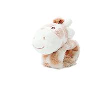 Aurora, 60618, Baby Gigi Giraffe Wrist Rattles, Soft Toy, Brown