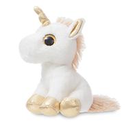 Aurora, 60836, Sparkle Tales, Twinkle The Unicorn, 7In, White and Gold, Soft Toy
