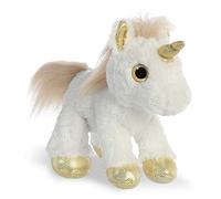 Aurora World 60856 Sparkle Tales Star Unicorn Soft Toy, Gold, 12-inch - Gold 12 - sparkle tales star unicorn gold 12 plush cuddy soft toy teddy