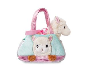 Aurora, 60935, Fancy Pal, P Boo Alpaca, 8In, Soft Toy, (Pink, Blue, White)