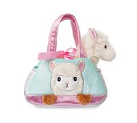 Aurora, 60935, Fancy Pal, Peek-A-Boo Alpaca, 8In, Soft Toy, (Pink, Blue, White)