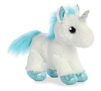 AURORA, 60957, Sparkle Tales, Frosty Unicorn, 12In, Soft Toy, White and Blue - Plush Soft Toy