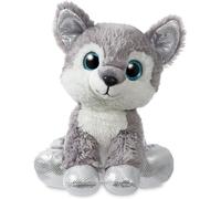 AURORA, 60960, Sparkle Tales, Blizzard Husky Dog, 12In, Soft Toy, Silver, Grey, 12-Inch