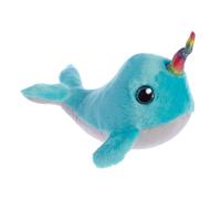 Aurora, 61022, Sparkle Tales, Coral Narwhal, 7In, Soft Toy, Blue