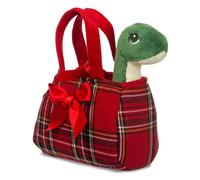 AURORA, 61077, BESSIE Monster Fancy Pal, Soft Toy, Green and Red - Plush Soft Toy