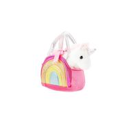 AURORA, 61171, Fancy Pal, Colourful Rainbow Unicorn, 8In, Soft Toy, Multi-Coloured