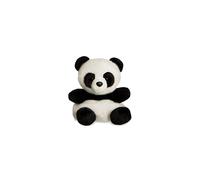 AURORA, 61350, Palm Pals Bamboo Panda, 5In, Soft Toy, Black & White