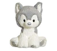 Aurora, 61356, Glitzy Tots Husky Dog, 8In, Soft Toy, Grey & White