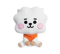 AURORA, 61367, BT21 Official Merchandise, Baby RJ Sitting Doll 8In, Soft Toy, White and Orange