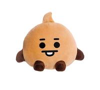 AURORA, 61369, BT21 Official Merchandise, Baby SHOOKY Sitting Doll 8In, Soft Toy, Brown