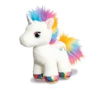 Aurora, 61415, Sparkle Tales Eldora Unicorn, 12In, Soft Toy, White, Rainbow