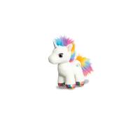Aurora, 61415, Sparkle Tales Eldora Unicorn, 12In, Soft Toy, White, Rainbow - Plush Soft Toy