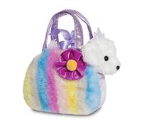Aurora Soft Toy Fancy Pal Princess Puppy 61434 – Multi-coloured Stripes, Brown